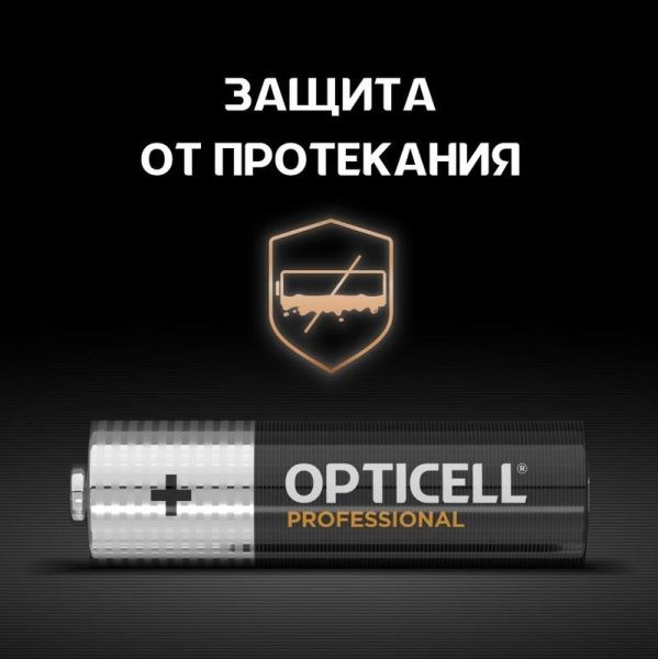 Элемент питания алкалиновый AA/LR6 (блист. 12шт) Professional Opticell 5052005/6052005