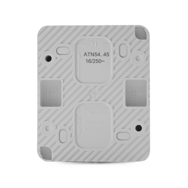 Розетка 1-м ОП AtlasDesign PROFI 16А IP54 250В заземл. защ. шторки бел. SE ATN540145