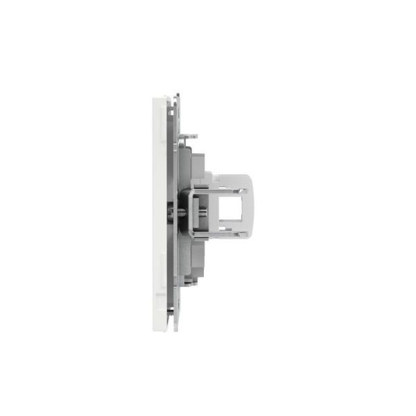 Розетка компьютерная 1-м KANT RJ45 кат.5E без шторки бел. магнолия DKC 7000663