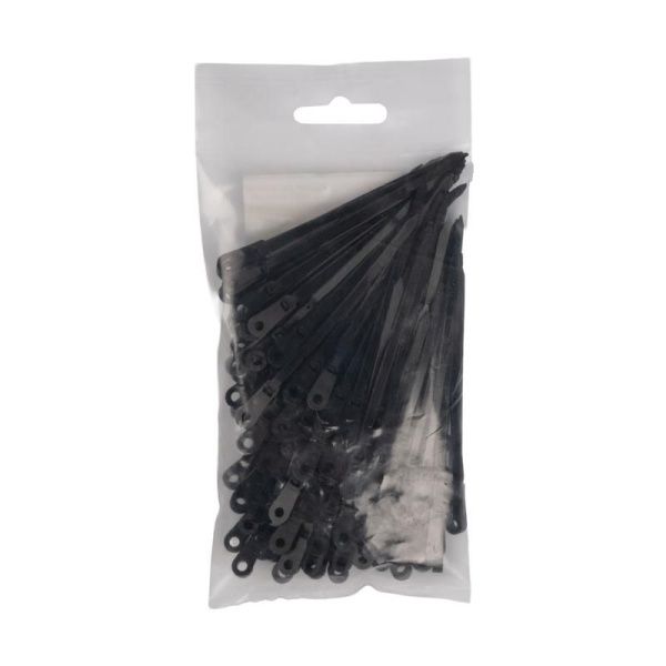 Хомут кабельный PCT-S 3.6х100-100BL 3.6х100 PA6.6 черн.(уп.100шт) JazzWay 5055582