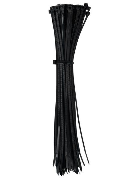 Хомут кабельный 4.8х300 нейл. черн. (уп.100шт) IEK UHH32-D048-300-100