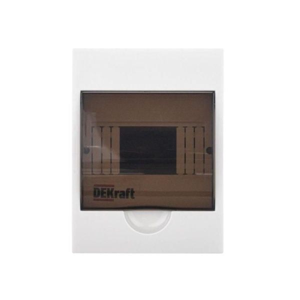 Корпус навесной ЩРН-П-6 20х15х10 6мод. IP41 пластик. DEKraft 31009DEK