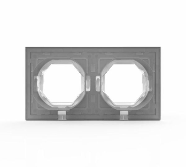 Рамка 2-м Pixel IP44 бел. TOKOV ELECTRIC TKE-PX-RM2-C01-IP44