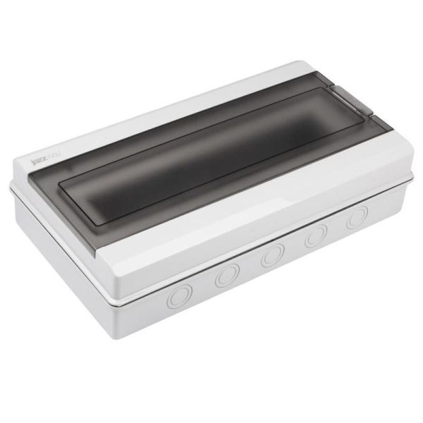 Бокс модульный накладной PDB/W 3018 GR (ЩРН-ПГ-18) IP65 пластик. Pro JazzWay 5072022