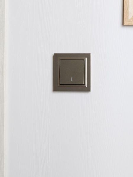 Рамка 1-м IP44 BRITE РУ-1-БрШ-44 шампань IEK BR-M12-44-K37