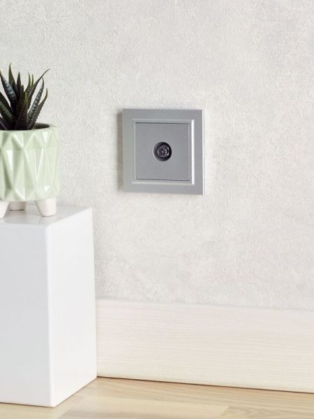 Рамка 1-м IP44 BRITE РУ-1-БрА-44 алюм. IEK BR-M12-44-K47