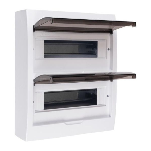 Бокс модульный накладной PDB/W 1024 WH (ЩРН-П-24) IP41 пластик. Pro JazzWay 5071698