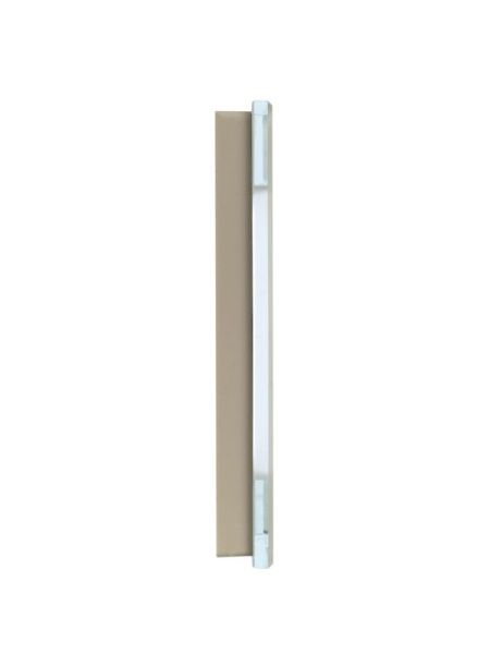 Рамка 1-м BRITE РУ-1-2-БрВа стекло ванильн. IEK BR-M12-G-K10