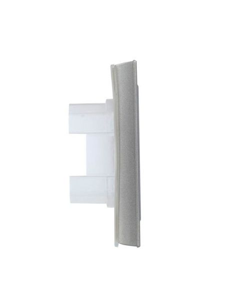Рамка 1-м IP44 BRITE РУ-1-БрА-44 алюм. IEK BR-M12-44-K47