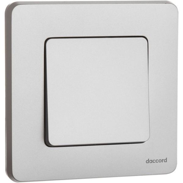 Переключатель 1-кл. Inspiria 10А IP20 250В 10AX механизм алюм. IEK 673652