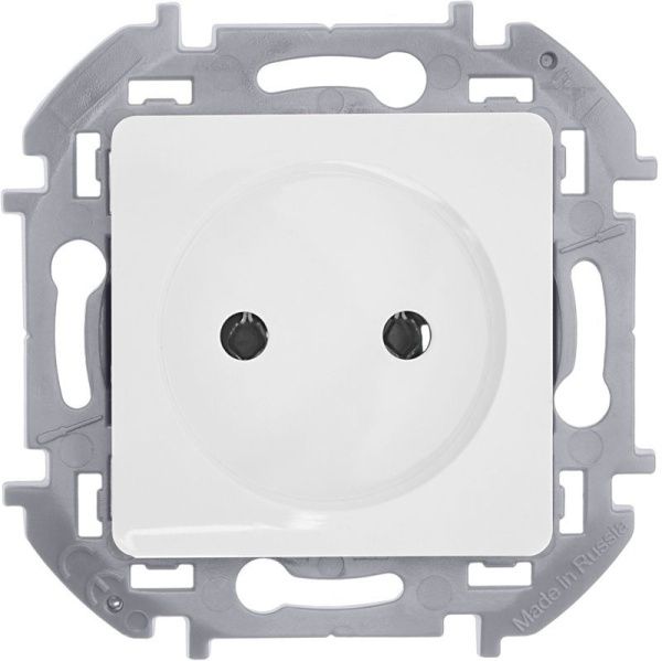 Розетка 1-м СП Inspiria 16А IP20 250В 2P механизм бел. IEK 673710