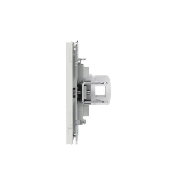 Розетка компьютерная 2-м KANT RJ45 кат.5E без шторки бел. песок DKC 7010664