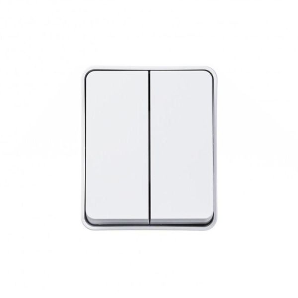 Выключатель 2-кл. ОП AtlasDesign PROFI IP54 10AX бел. SE ATN540151