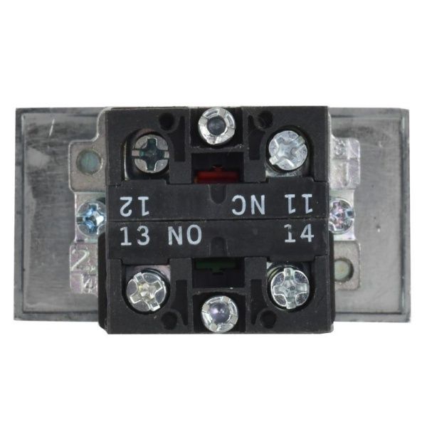 Кнопка LAY5-BW8465 "I-O" 1НО сдвоенная с подсветкой KARAT IEK BBD40-BW-K51
