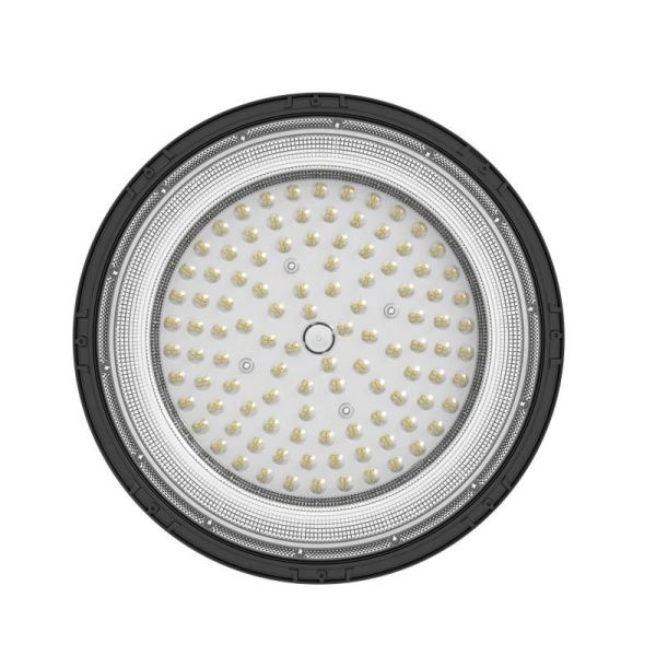 Светильник светодиодный ДСП IB 02 S 100W W 850 BK PC 297х297х84.5мм 100Вт 5000К IP65 High Bay подвес черн. Русский Свет 16090223138