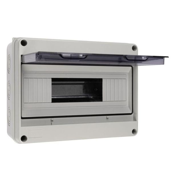 Бокс модульный накладной PDB/W 4012 GR (ЩРН-ПГ-12) IP65 пластик. Pro JazzWay 5072084