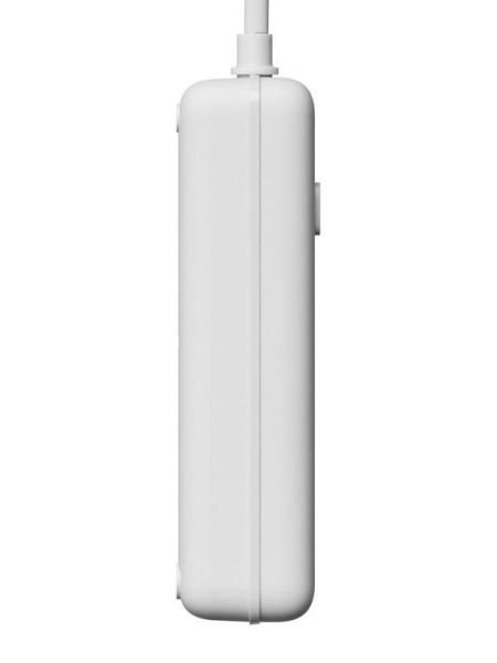 Удлинитель с сетевым фильтром 3х3м 10А 4USB + 2USBC 2500Вт ПВС 3х1 прямоуг. бел. КОСМОС FKsm3m-3gPF(W)USB