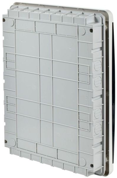 Корпус ЩРВ-П-54 TEKFOR IP41 черн. прозр. дверь пластик. IEK TF5-KP12-V-54-41-K01-K03