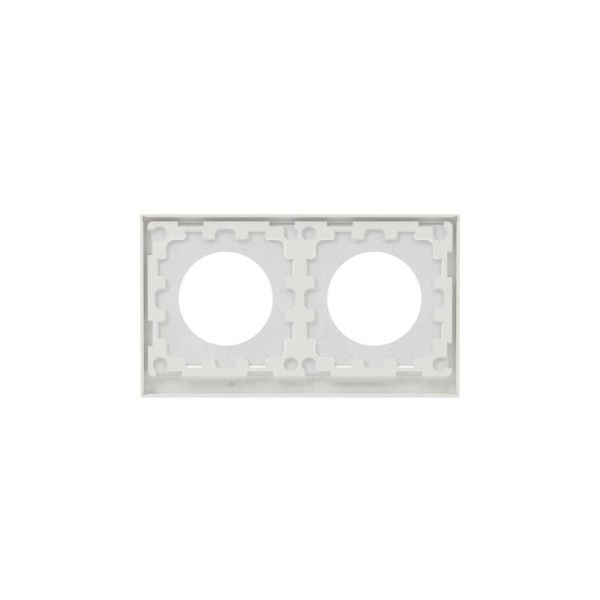 Рамка 2-м KANT IP44 бел. песок DKC 7010944