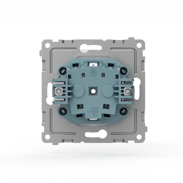 Розетка 1-м СП Pixel IP44 с заземл. защ. шторки с крышкой механизм бел. TOKOV ELECTRIC TKE-PX-R1ZSW1-C01-IP44