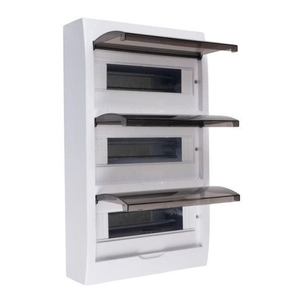 Бокс модульный накладной PDB/W 1036 WH (ЩРН-П-36) IP41 пластик. Pro JazzWay 5071704
